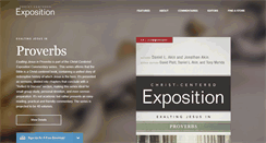 Desktop Screenshot of christcenteredexposition.com